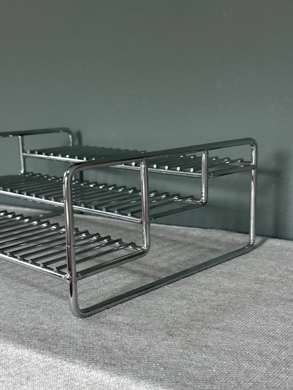 The Container Store: 3-Tier Metal Spice-Jar-Can Rack